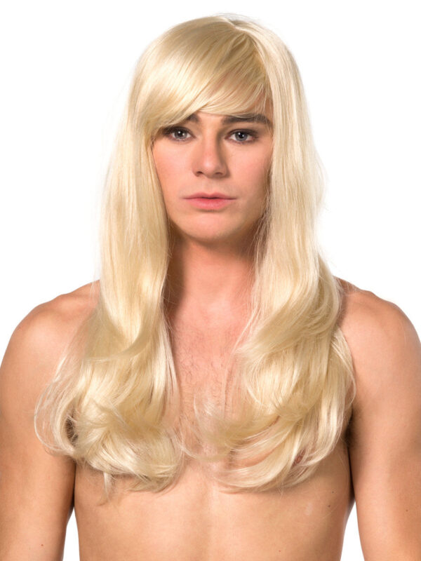 Men's Long Blonde Bombshell Wig