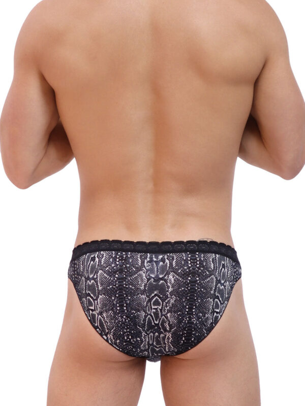 Men's Wild Side Panty with Snakeskin Pattern - Kuva 2