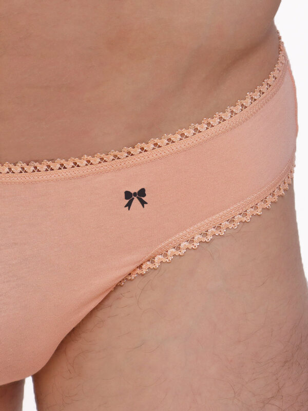 Men's Organic Cotton Picot Panty - Comfortable & Stylish - Afbeelding 3