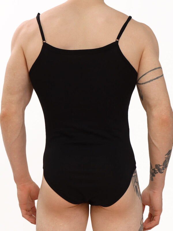 Men's Organic Cotton Full Back Bodysuit - Kuva 3