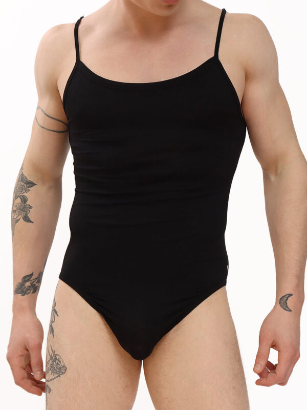 Men's Organic Cotton Full Back Bodysuit - Kuva 4