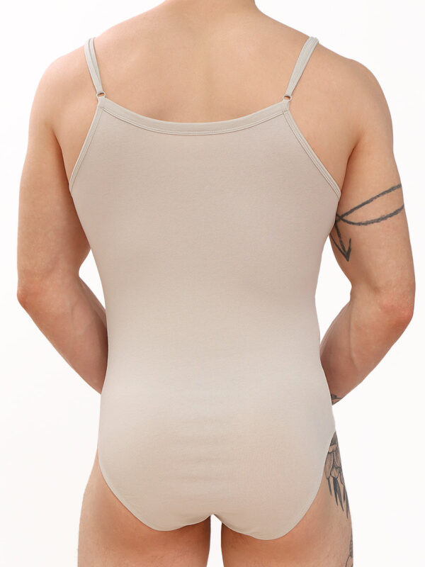 Men's Organic Cotton Full Back Bodysuit - Kuva 3