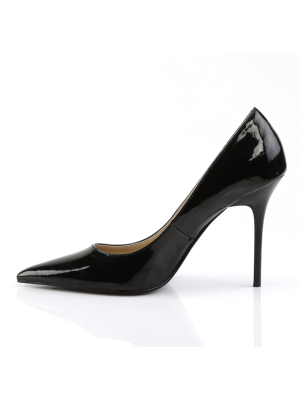 Elegant Black Patent Sexy High Heel Pump for Women - Image 5