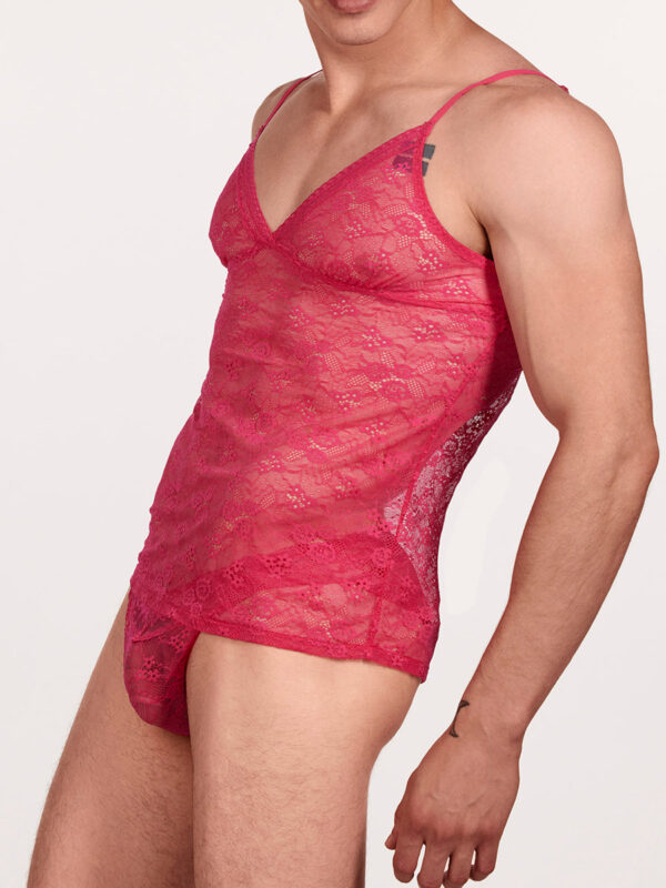 Men's Paris Lace Camisole - Stylish and Sexy - Bild 3