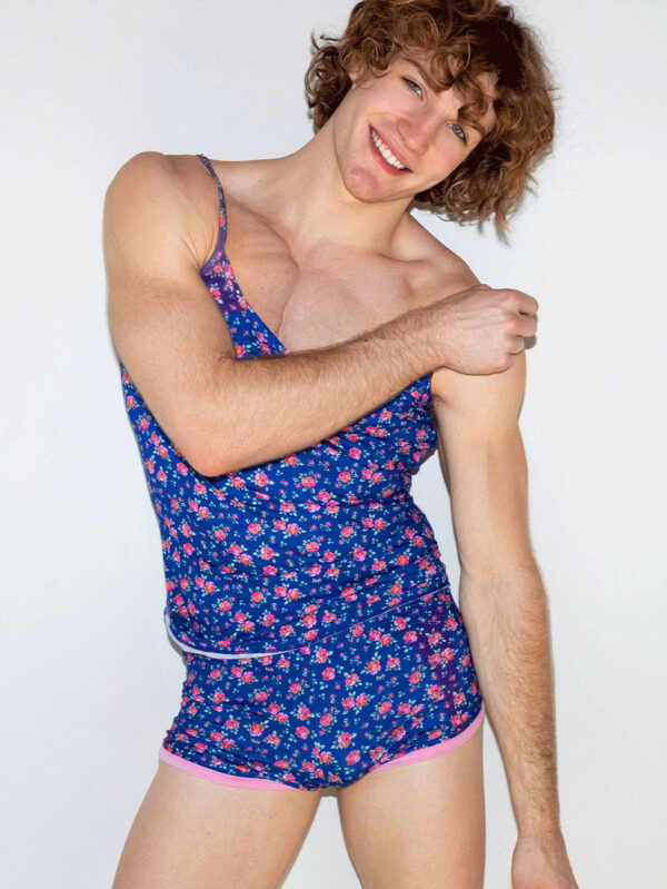 Men's Floral Garden Camisole Top - Image 2