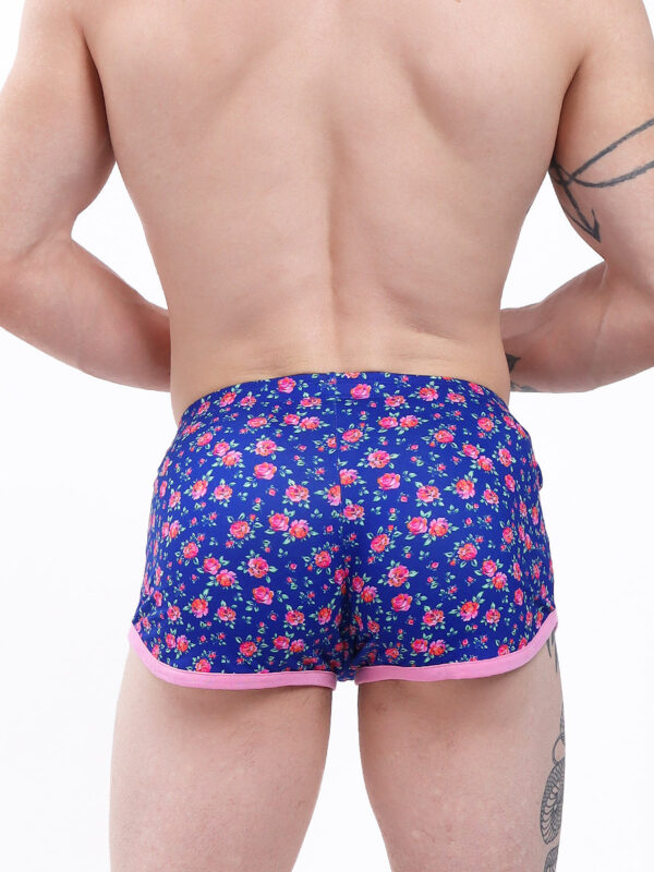 Men's Floral Garden Short-Shorts for Summer Comfort - Image 5