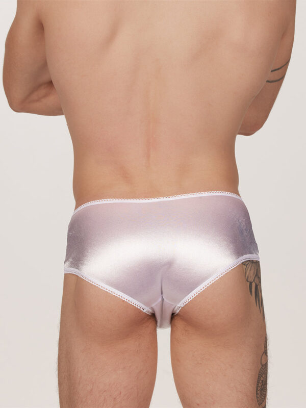 Men's Couture Satin & Lace Hipster Underwear - Kuva 4