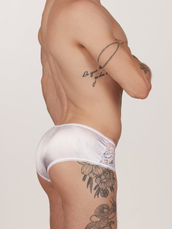 Men's Couture Satin & Lace Hipster Underwear - Kuva 2