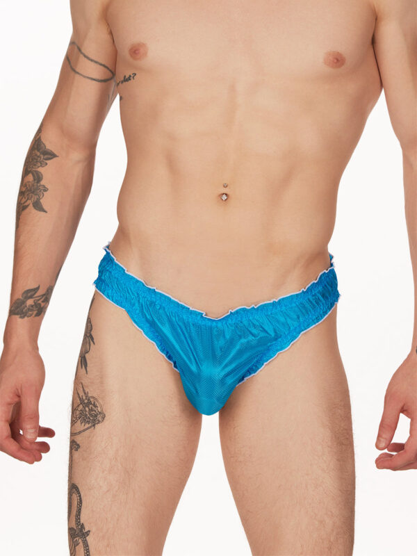 Men's Rip-Stop Ruffle Edge Panty - Image 4