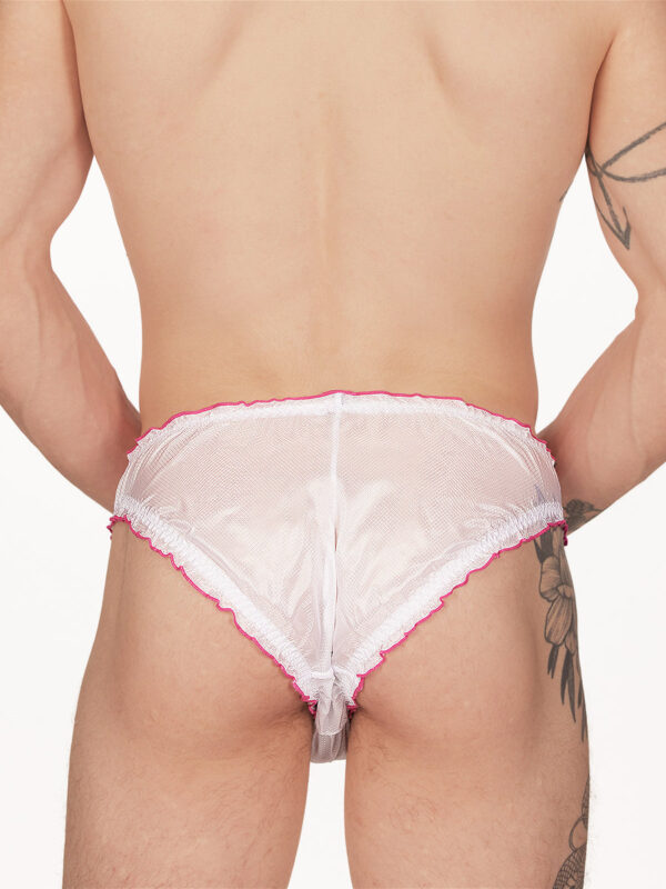 Men's Rip-Stop Ruffle Edge Panty - Image 3