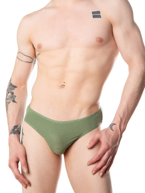 Men's So Soft Eco Ribbed Picot Briefs