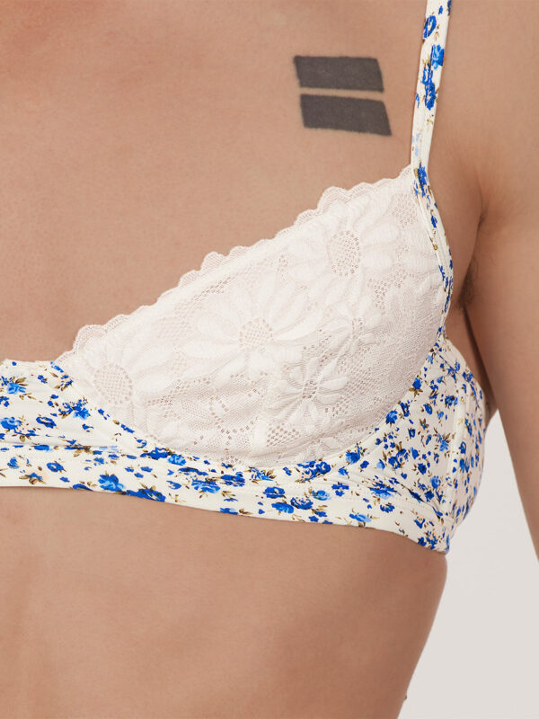 Lace Blossom Underwire Bra for Men and Women - Afbeelding 6