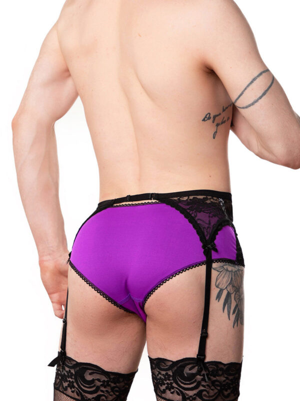 Men's Sexy Lace Garter Belt Lingerie - Kuva 3