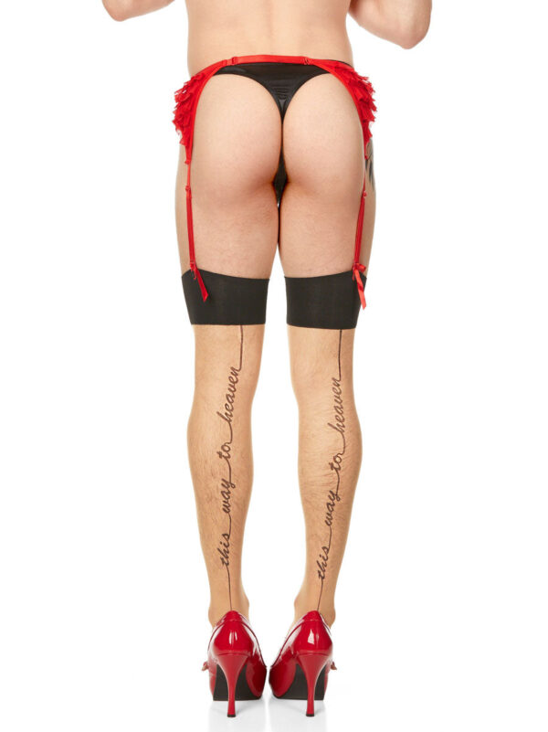 Men's 'This Way to Heaven' Novelty Stockings