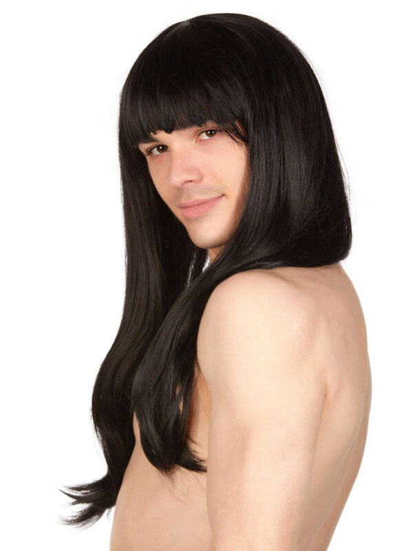 Men??s Long Straight Bangin' Wig