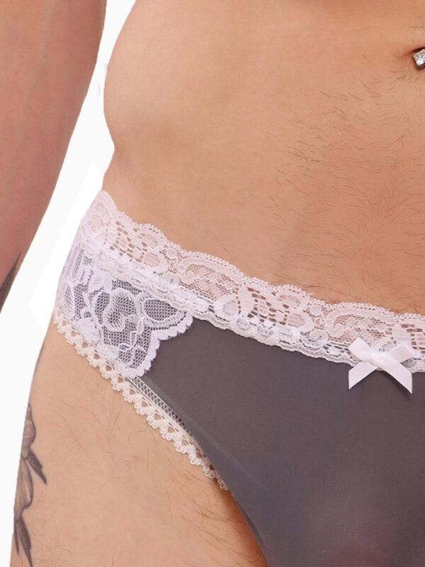 Men??s Sheer Lace Diana Panty - Comfortable and Stylish – Image 3