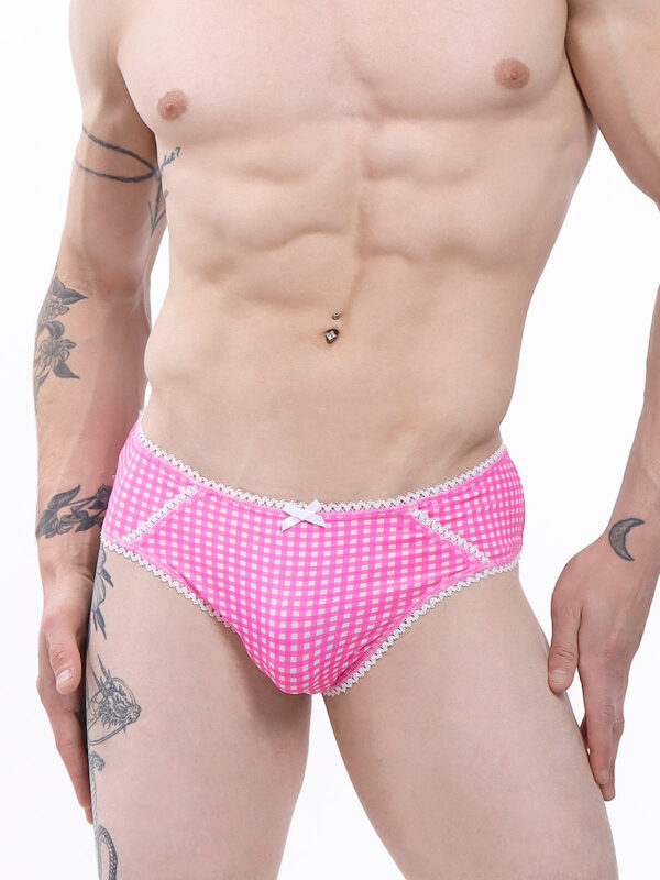 Men's Garden Picot Floral Hipster Panty