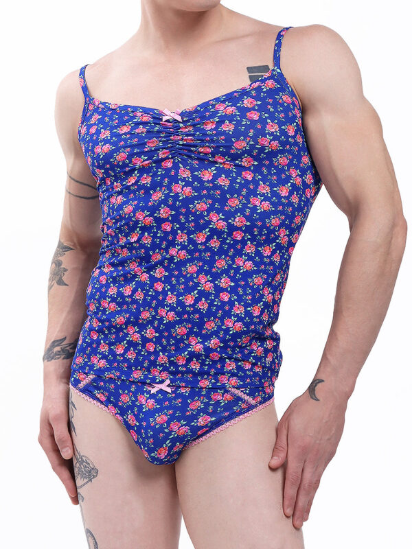 Men's Floral Garden Camisole Top - Image 3