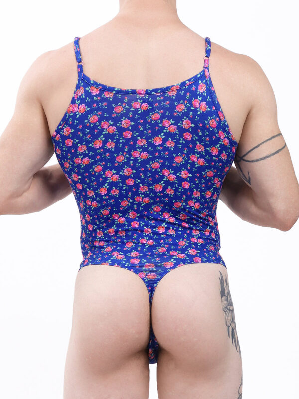 Men's Floral Garden String Bodysuit