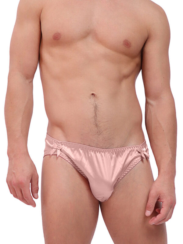 Men's Silky Coquette Panties - Luxurious Satin Lingerie - Image 4