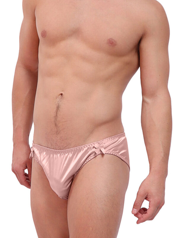 Men's Silky Coquette Panties - Luxurious Satin Lingerie - Image 5