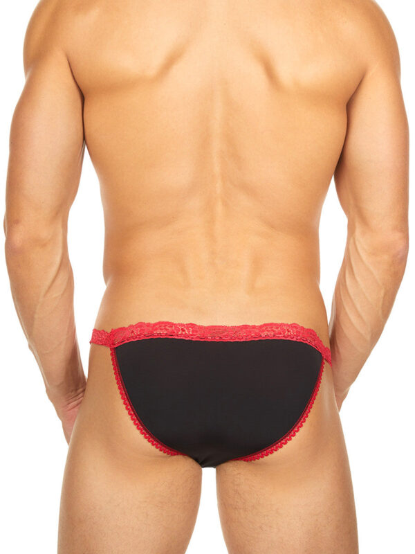 Venice Tanga for Men 2XL - Sexy Red Lace Underwear - Image 4