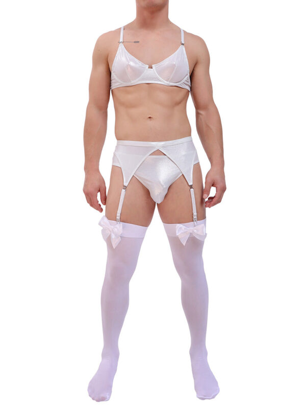 Men??s Mercury Garter Belt with Satin Finish - Image 2