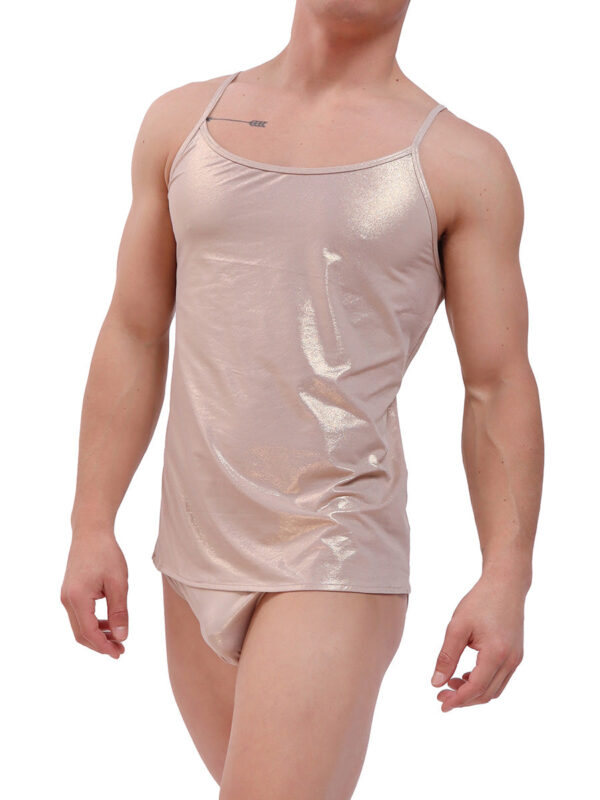 Men's Shiny Mercury Camisole Set - Bild 3