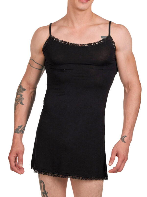 The Juliette Lace Nightie for Men - Stylish Sleepwear – Image 4