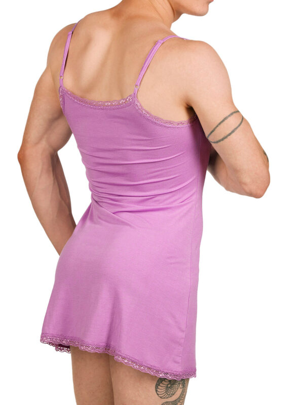 Men's Juliette Lace Nightie - Vibrant and Comfortable - Image 4