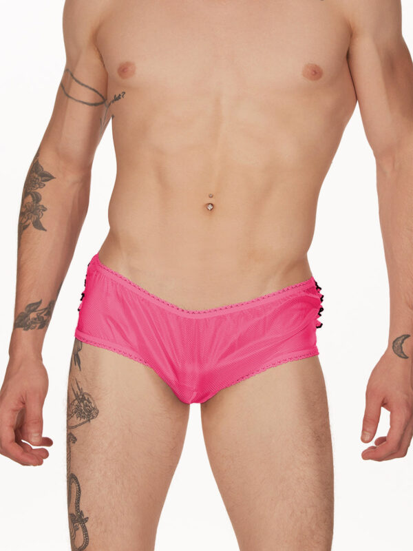 Men's Rip-Stop Ruffleback Panty with Mesh Design - Kuva 2