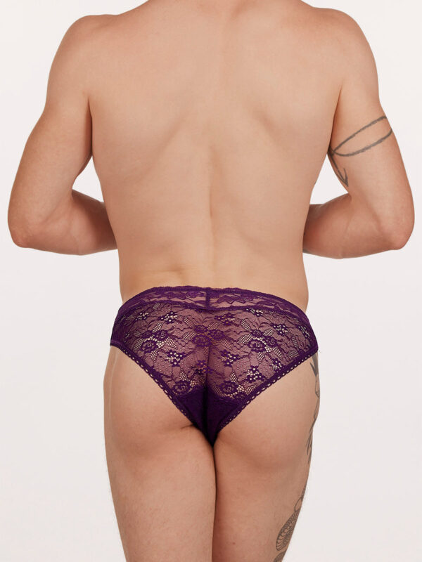 Men's Paris Lace Tanga Underwear - Bild 4