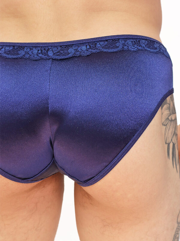 Men's Satin & Lace Panty - Elegant and Comfortable - Kuva 6