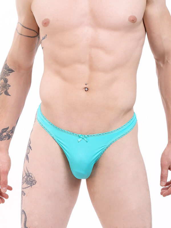 Men's Glow Picot Waist Thong - Sexy and Comfortable - Bild 2