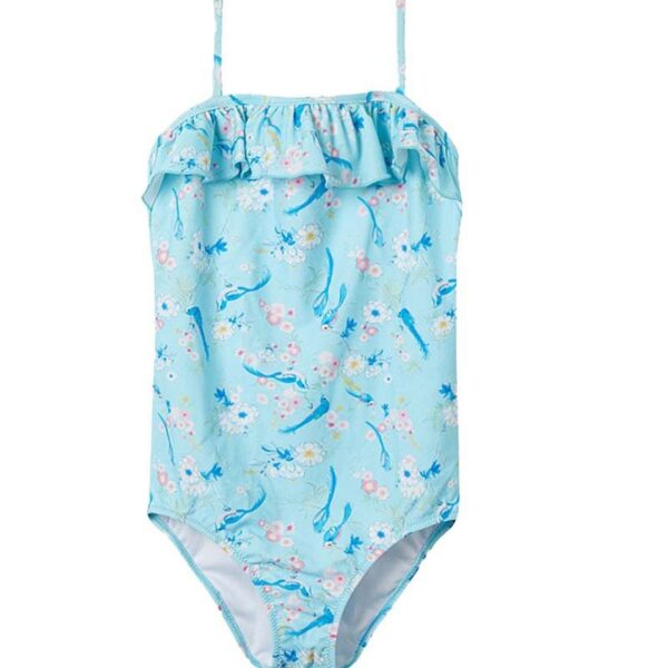 Kids Bird's Paradise Ruffle Swimwear